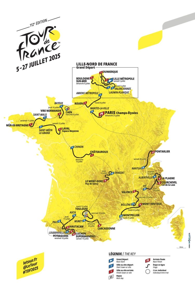 Profitez pleinement du Tour de France 2025 grâce à ilévia !