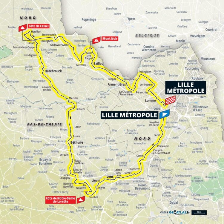Tour de France 2025 : Les meilleurs endroits pour admirer les coureurs à Lille lors de la 1re étape