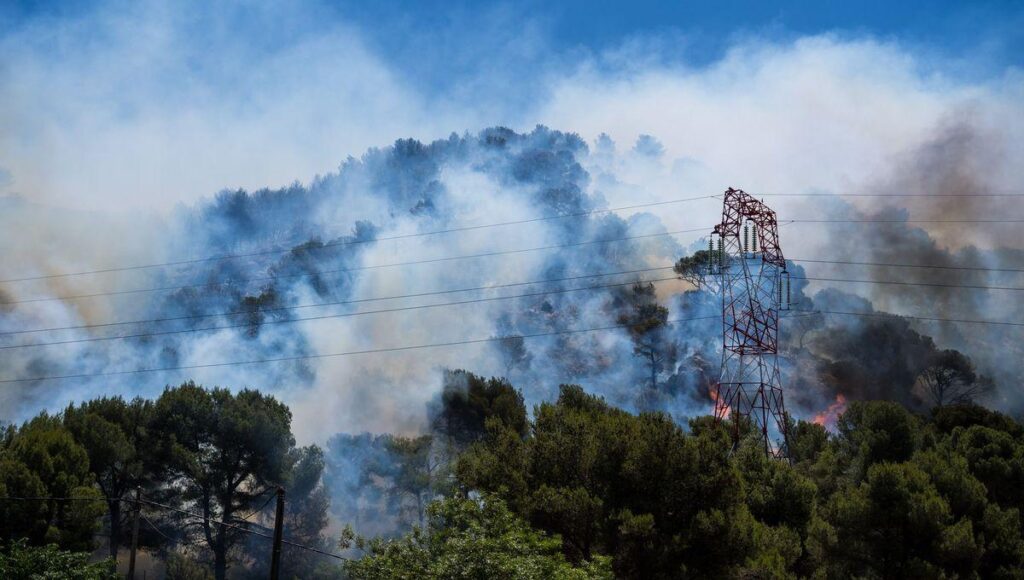 Massive Blaze Devours 700 Hectares in Marseille as Firefighters Struggle to Contain It