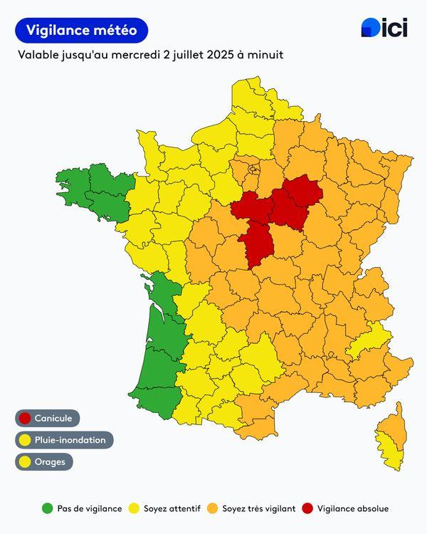 Canicule : alerte rouge étendue à Lyon, Grenoble et Montélimar