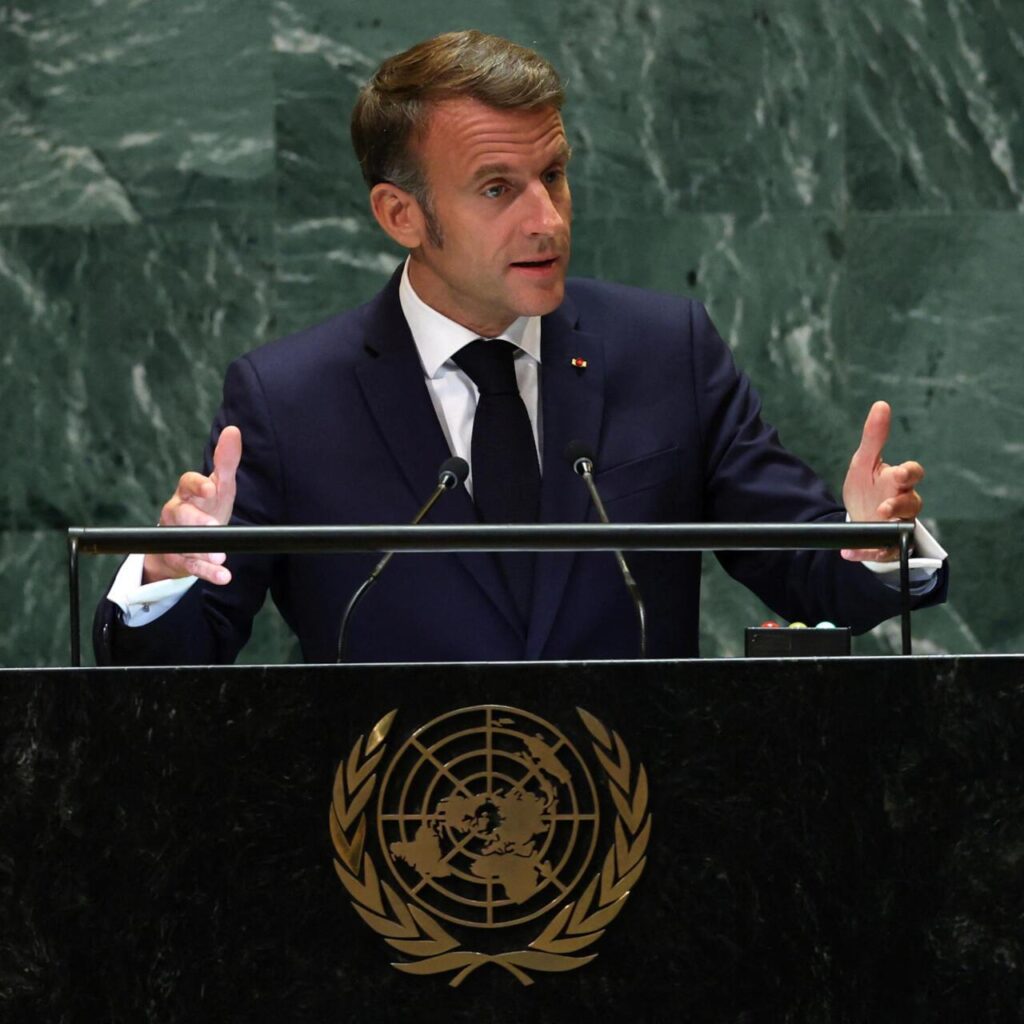 Emmanuel Macron Annonce à l’ONU : « La France Reconnaît Officiellement l’État de Palestine »