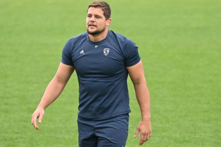 Paul Willemse, ancien deuxième ligne de Montpellier et du XV de France, annonce la fin de sa carrière sportive