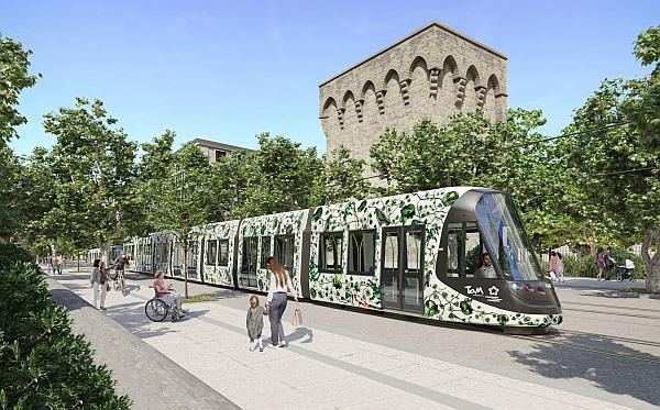 Montpellier célèbre l’arrivée de la ligne 1 du tramway jusqu’à la gare Sud de France Montpellier célèbre l’arrivée de la ligne 1 du tramway jusqu’à la gare Sud de France