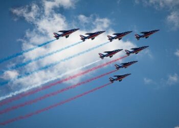 Cette année, la Patrouille de France enflammera le ciel du défilé du 14 juillet à Marseille !